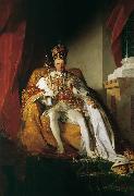 Friedrich von Amerling Emperor Franz II oil on canvas